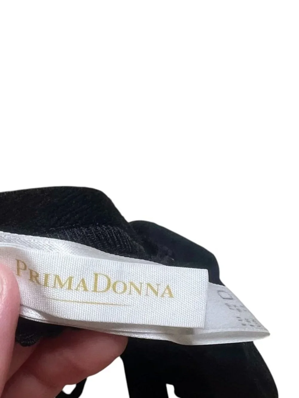 Prima Donna Primadonna Bra Womens Size 32D Black Deauville Lace Full Cup - Picture 4 of 5